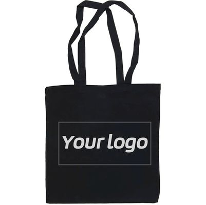 Neueste Modische Custom Logo Öko-freundliche Leinwand Tote Tasche mit Reißverschluss und Tasche