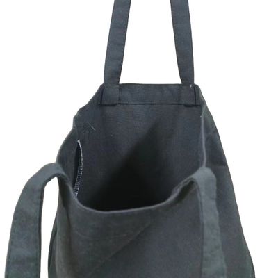 OEM/ODM akzeptabel Custom Logo Leinwand Tote Bag Öko-organische Baumwolle Strand Shoulder Shopping Bag