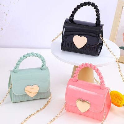 Mini-Kette-Gürtel-Botschafter-Handtaschen Mode PVC-Tote-Taschen mit PVC-Behältermaterial