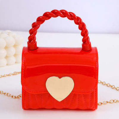 Mini-Kette-Gürtel-Botschafter-Handtaschen Mode PVC-Tote-Taschen mit PVC-Behältermaterial