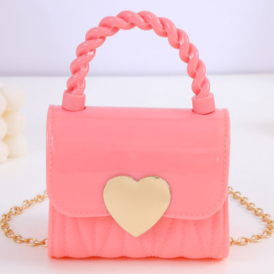 Mini-Kette-Gürtel-Botschafter-Handtaschen Mode PVC-Tote-Taschen mit PVC-Behältermaterial