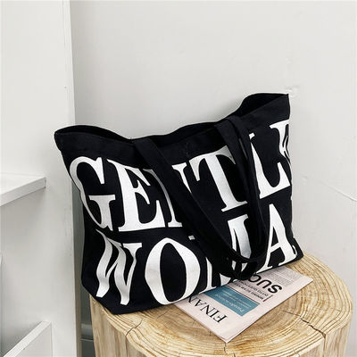 Gemachte Eco-Shopping-Tasche mit Jute-Gewebe recyceltes Bio-Baumwoll-Leinwand-Tote