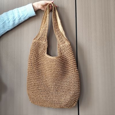 Handgestaltete, kundenspezifische, Raffia Stroh gewebte Tote-Tasche, Luxus-Trend-Strandtasche für den Urlaub