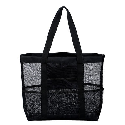 Anpassungsfähige Nylon-Gitter-Kosmetik-Tasche für Multifunktions-Make-up-Speicher und Reisen