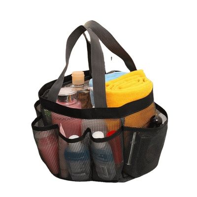 Anpassungsfähige Nylon-Gitter-Kosmetik-Tasche für Multifunktions-Make-up-Speicher und Reisen