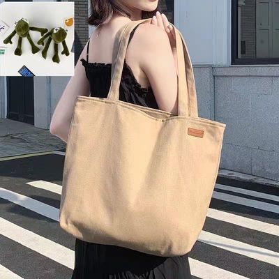 Einfache Bio-Baumwoll-Tote-Tasche mit individuellem Logo Recycling-Einkaufstüte