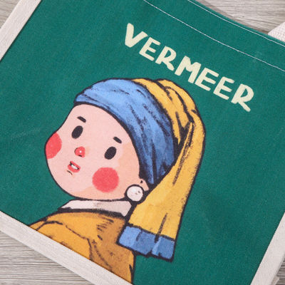 Extra große benutzerdefinierte Logo gedruckte wasserdichte laminierte Leinwand Tote Bag für harte Handtasche