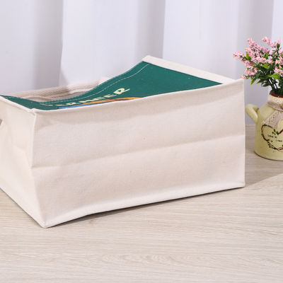 Extra große benutzerdefinierte Logo gedruckte wasserdichte laminierte Leinwand Tote Bag für harte Handtasche