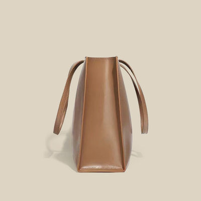 Briefmuster Typ Ritzy minimalistische Frauen Einkaufstüte kundenspezifische Leder-Tote-Taschen