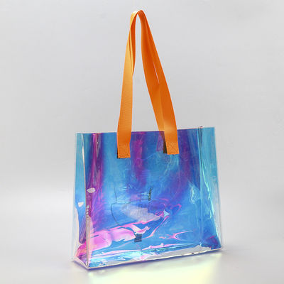 Customized Logo akzeptiert Wasserdichte Tote-Tasche für Frauen Recycling-TPU-Einkaufstüte