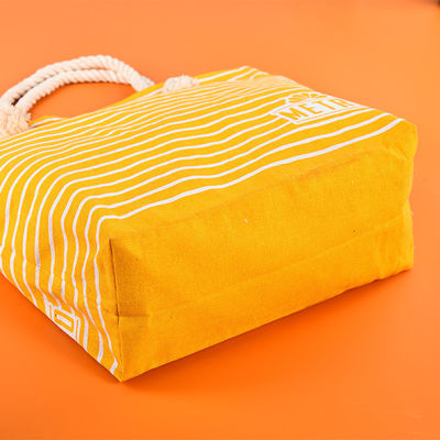 Handgestaltete Custom Print Baumwolle Leinwand Tote Tasche für umweltfreundliche Feiertagsgeschenk