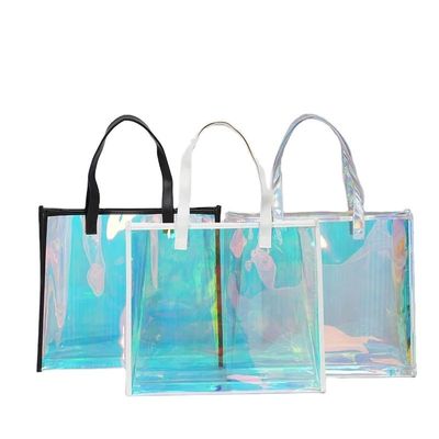 Luxus-Wasserdicht-Klar-Damen-Kosmetik-Handtasche Mache-up-Tasche mit Logo