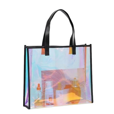 Luxus-Wasserdicht-Klar-Damen-Kosmetik-Handtasche Mache-up-Tasche mit Logo
