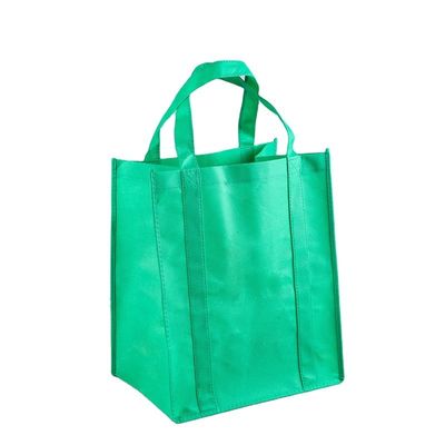 Custom Logo gedruckte Nonwoven Stoff Tote Bag für Lebensmittelgeschäfte und Werbung
