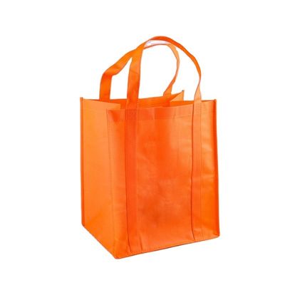 Custom Logo gedruckte Nonwoven Stoff Tote Bag für Lebensmittelgeschäfte und Werbung