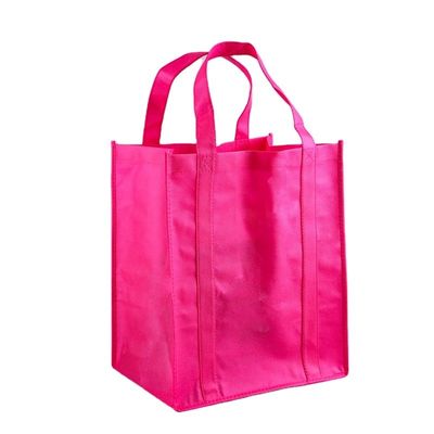 Custom Logo gedruckte Nonwoven Stoff Tote Bag für Lebensmittelgeschäfte und Werbung