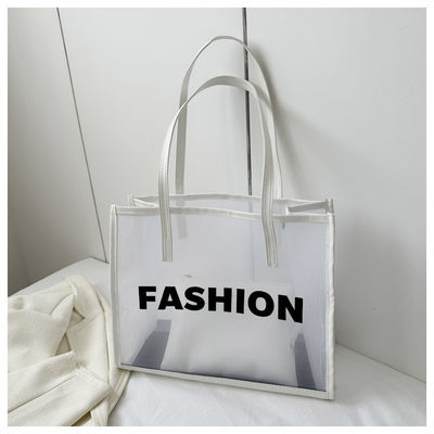 Custom Eco Shopping Bag Custom Design mit Logo Wiederverwendbarer Nylon Mesh Beach Tote Bag