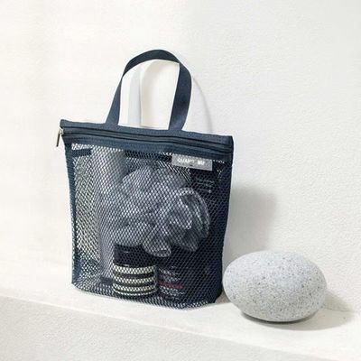 Customized Mesh Toilettenbeutel Leichtgewicht Nettobeutel Kleines Nylon-Gitter für Badezimmer-Speicher