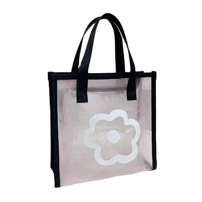 Zeichentrickmuster Wiederverwendbare Eco Mini Tote Bag Custom Printed Polyester Nylon Mesh Einkaufen