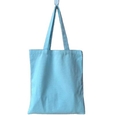 Custom Logo Recycle Eco Canvas Geschenk-Shopping-Tasche Strand-Tasche Leinwand Lebensmittel-Tote-Tasche OEM / ODM