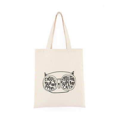 Custom Printed Canvas Tote Bag für Öko-Recycling-Shopping Neueste Mode