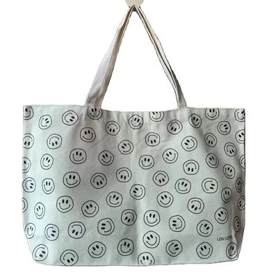 Mehrfachverwendbares, maßgeschneidertes, umweltfreundliches, recyceltes, reines, organisches Baumwolleinwandtote mit Logo