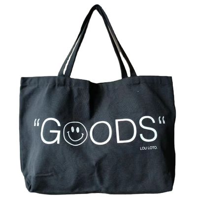 Mehrfachverwendbares, maßgeschneidertes, umweltfreundliches, recyceltes, reines, organisches Baumwolleinwandtote mit Logo