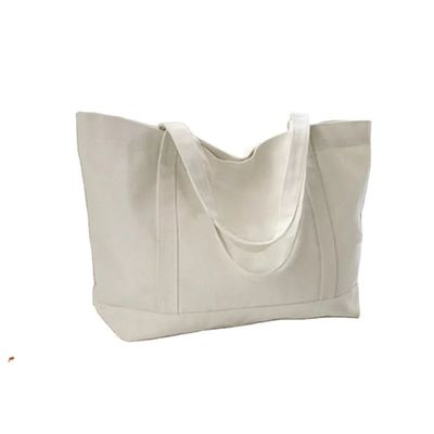 Custom Printed Logo Schultasche Trolley Baumwolle Leinwand Tote Tasche für Damen im Markt