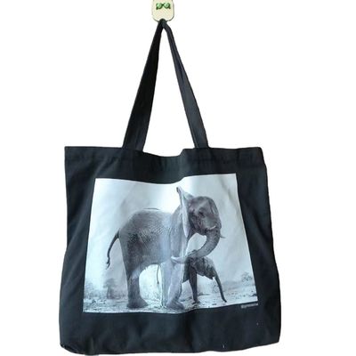 Stoff Leinwand Öko-freundlich Wiederverwendbar Designer Shopping Tote Tasche Mit Custom Logo gedruckt