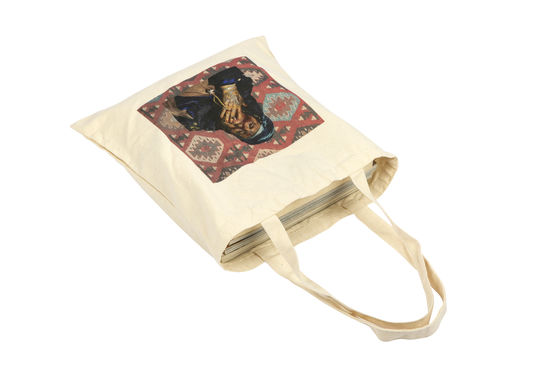 Stoff Leinwand Öko-freundlich Wiederverwendbar Designer Shopping Tote Tasche Mit Custom Logo gedruckt