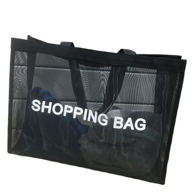 Maschen-Einkaufstüte Sommer Großkapazität Umwelt-Strandtasche Fitnessstudio Yoga Schulter-Tote-Tasche
