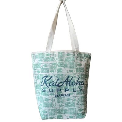 Handgeführter Stil täglich einkaufen Schultertote Tasche für Frauen und Mädchen anpassbares Logo