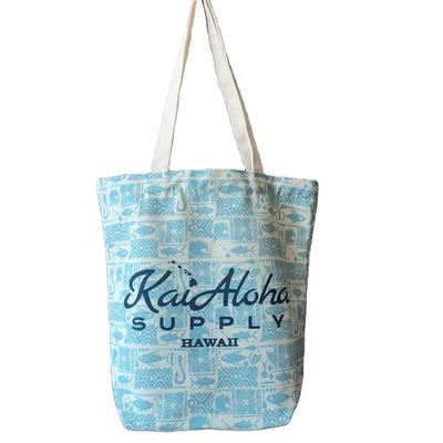 Handgeführter Stil täglich einkaufen Schultertote Tasche für Frauen und Mädchen anpassbares Logo