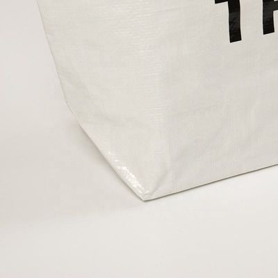 Individuelle Druckerei Extragroße wiederverwendbare Einkaufstasche Matte PP-Laminat