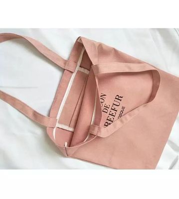 Tägliche Schulzeit Custom Medium Organic Cotton Canvas Tote Bag für den wiederverwendbaren Einkauf