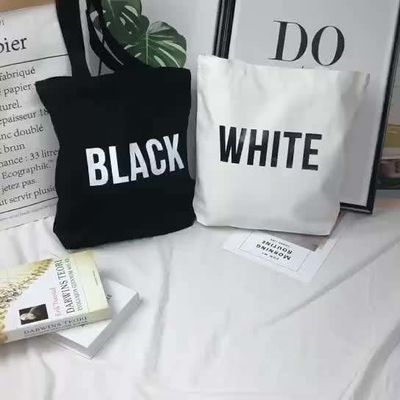 Tägliche Schulzeit Custom Medium Organic Cotton Canvas Tote Bag für den wiederverwendbaren Einkauf