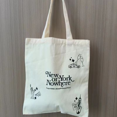 Personalisierte Baumwoll-Tote-Tasche für das tägliche Schulleben und umweltfreundlich
