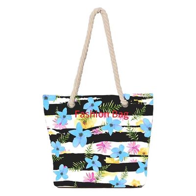 Leinwand Große einfache wiederverwendbare Einkaufstüte Beach-Tasche mit neuesten modischen Stil