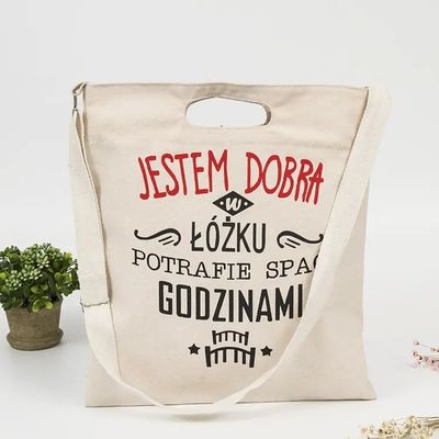 Niedriges MOQ Öko-freundliche Einkaufstüte Leere einfache Leinwand Baumwolltote-Tasche mit benutzerdefiniertem Logo