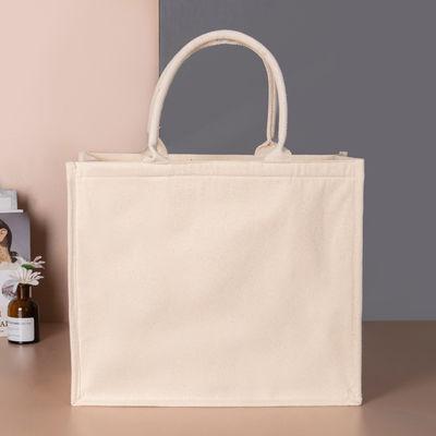 Dauerhafte, benutzerdefinierte Logo, wasserdichte, laminierte, Baumwollwäsche, Tote-Tasche für den Einkauf