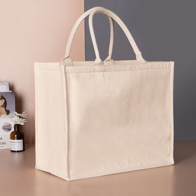 Dauerhafte, benutzerdefinierte Logo, wasserdichte, laminierte, Baumwollwäsche, Tote-Tasche für den Einkauf