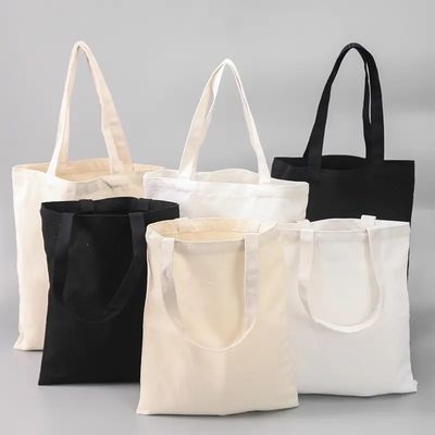 Personalisierte Öko-Tasche Custom Öko-Muster-Taschen recycelt Farbig 100% Baumwolle Tasche Leinwand Tote