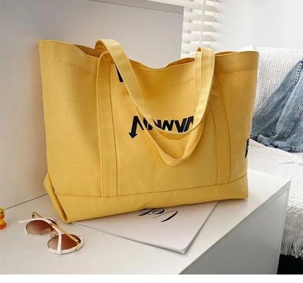 Custom Printed Logo Custom Eco Beach Tote Bag mit Handled Style und OEM/ODM akzeptiert