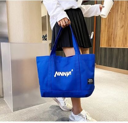 Custom Printed Logo Custom Eco Beach Tote Bag mit Handled Style und OEM/ODM akzeptiert