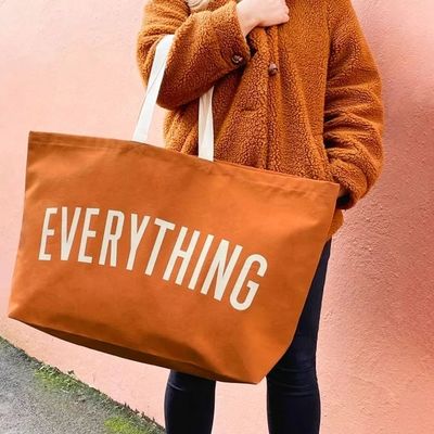 Handheld Style Leinwand Lebensmittel Tote Tasche perfekt für Ihre und die Umwelt zu fördern