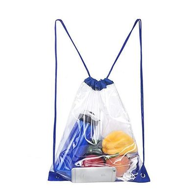 Besonders gedruckte wasserdichte, transparente PVC-Rücksack, Schnürsack, Tasche für Geschenke