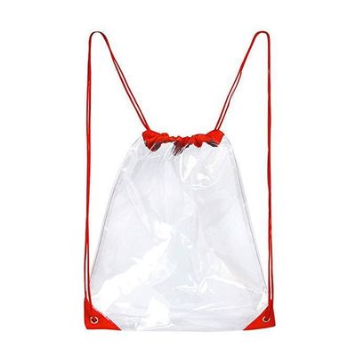 Besonders gedruckte wasserdichte, transparente PVC-Rücksack, Schnürsack, Tasche für Geschenke