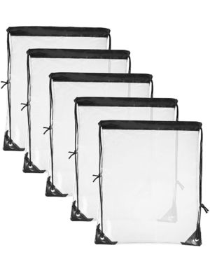 Besonders gedruckte wasserdichte, transparente PVC-Rücksack, Schnürsack, Tasche für Geschenke