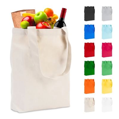 Umweltschonende, maßgeschneiderte Farb-Leinwand-Tote-Tasche mit benutzerdefiniertem Logo Wiederverwendbar und praktisch
