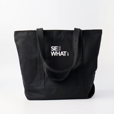 Custom Logo Druck Öko-freundlich Großhandel Bio-Baumwolle Leinwand Lebensmittelgeschäft Tote Bag